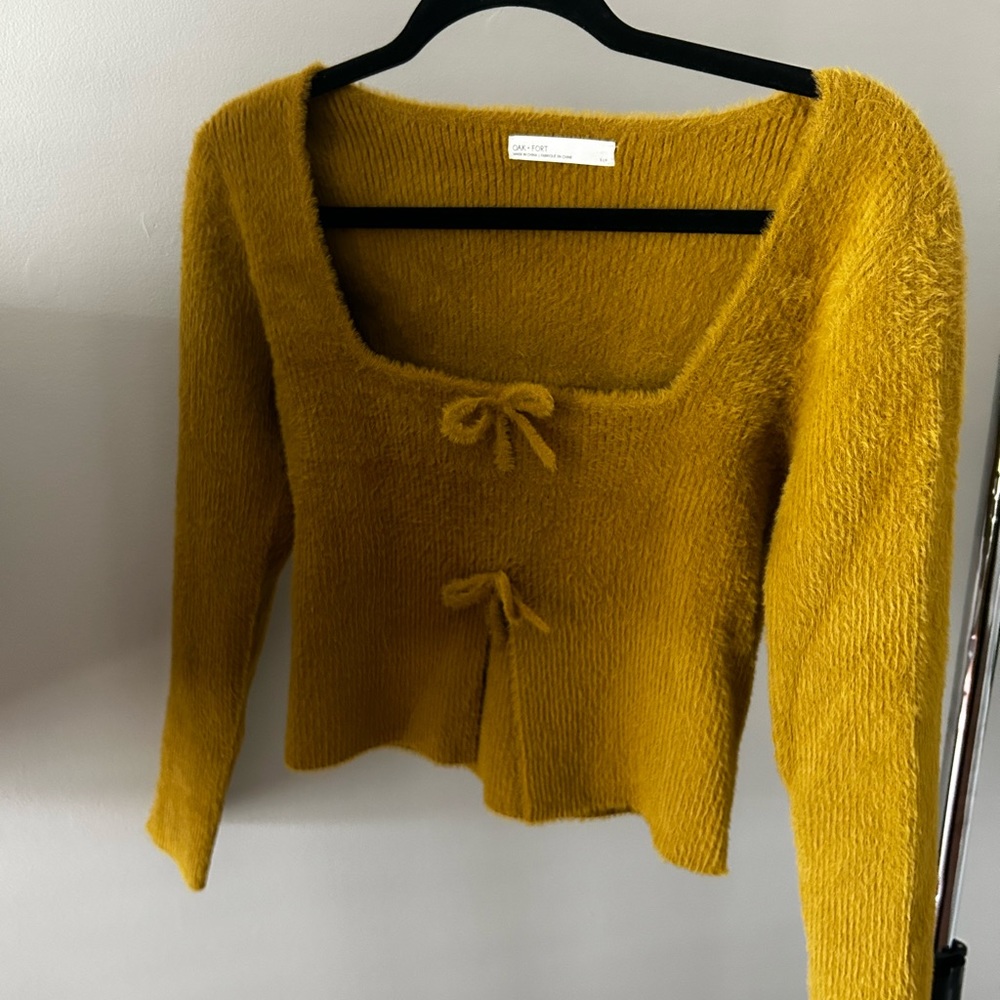 Oak + Fort knit top (size small) - Picture 5 of 6